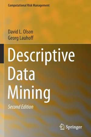 Descriptive Data Mining de David L Olson