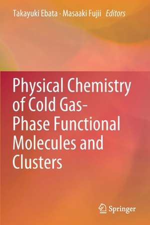 Physical Chemistry of Cold Gas-Phase Functional Molecules and Clusters de Takayuki Ebata