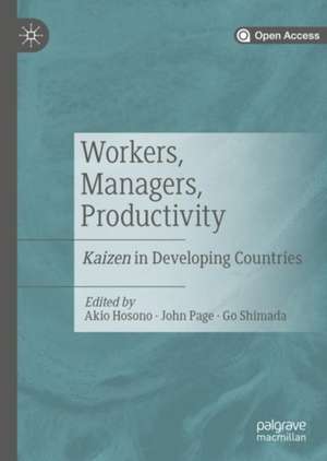 Workers, Managers, Productivity: Kaizen in Developing Countries de Akio Hosono