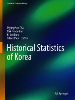 Historical Statistics of Korea de Myung Soo Cha