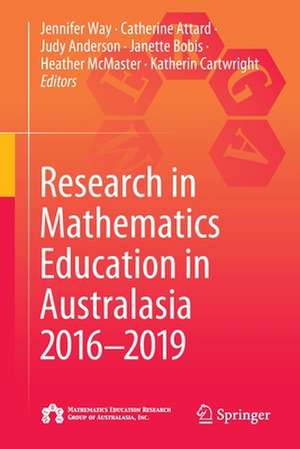 Research in Mathematics Education in Australasia 2016–2019 de Jennifer Way