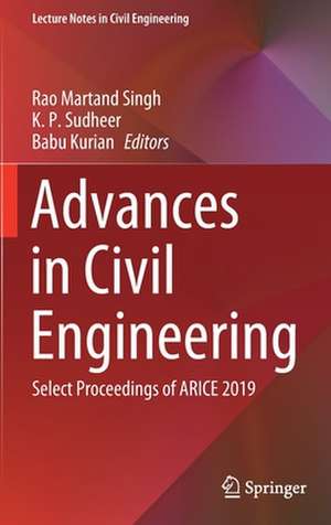 Advances in Civil Engineering de Rao Martand Singh