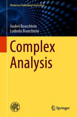 Complex Analysis de Andrei Bourchtein