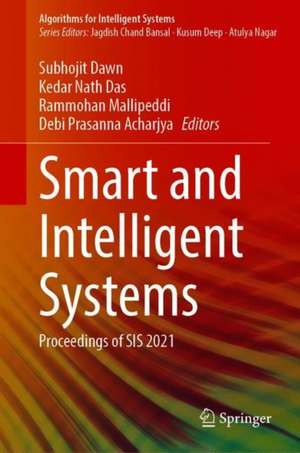 Smart and Intelligent Systems de Subhojit Dawn
