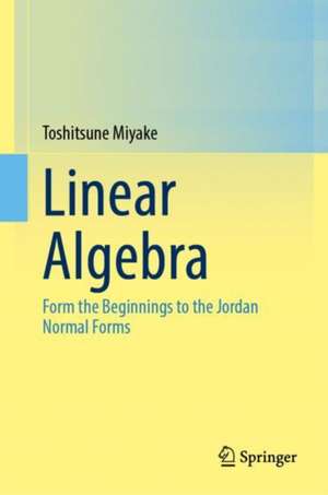 Linear Algebra de Toshitsune Miyake