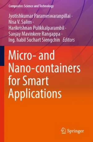 Micro- and Nano-containers for Smart Applications de Jyotishkumar Parameswaranpillai