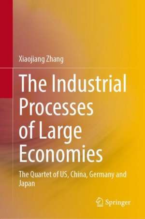 The Industrial Processes of Large Economies: The Quartet of US, China, Germany and Japan de Xiaojiang Zhang