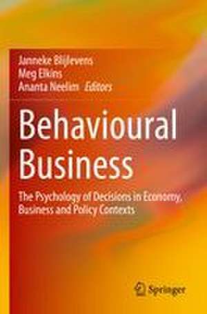 Behavioural Business de Janneke Blijlevens