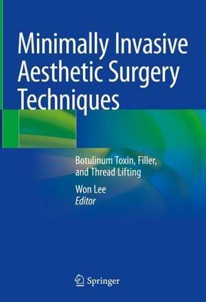 Minimally Invasive Aesthetic Surgery Techniques: Botulinum Toxin, Filler, and Thread Lifting de Won Lee