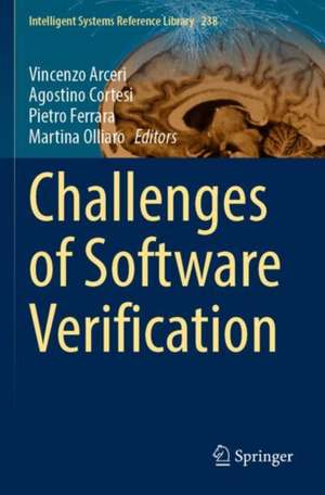 Challenges of Software Verification de Vincenzo Arceri
