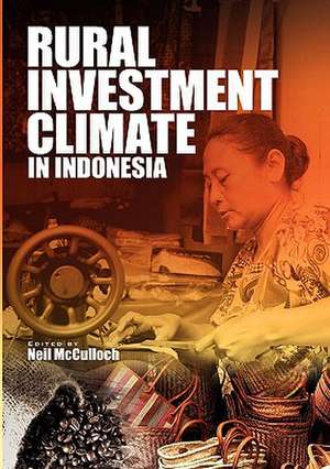 Rural Investment Climate in Indonesia de Neil McCulloch