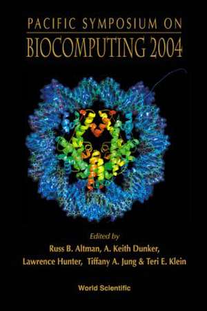 Biocomputing 2004 - Proceedings of the Pacific Symposium de Russ Altman