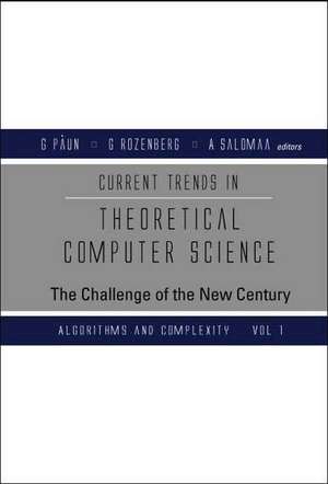 Current Trends in Theoretical Computer Science Set de G. Paun