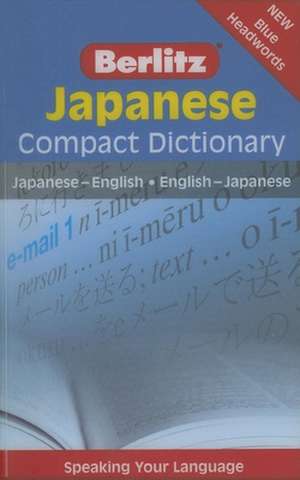 Berlitz Language: Japanese Compact Dictionary