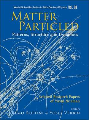 Matter Particled - Patterns, Structure and Dynamics: Selected Research Papers of Yuval Ne'eman de Rmo Ruffini