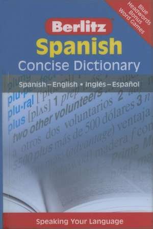 Berlitz Language: Spanish Concise Dictionary