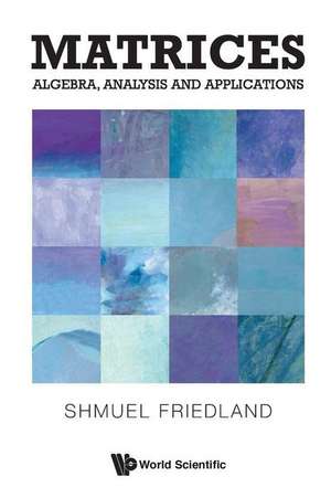 Matrices: Algebra, Analysis and Applications de Shmuel Friedland