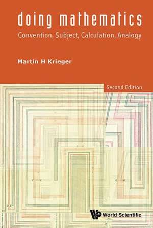 DOING MATHEMATICS (2ND ED) de Krieger Martin H