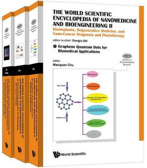 World Scientific Encyclopedia of Nanomedicine and Bioengineering II, The: Bioimplants, Regenerative Medicine, and Nano-Cancer Diagnosis and Photothera de Donglu Shi