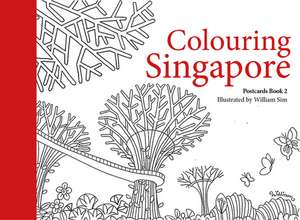 Colouring Singapore Postcards de William Sim