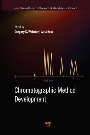 Chromatographic Methods Development de Gregory K. Webster