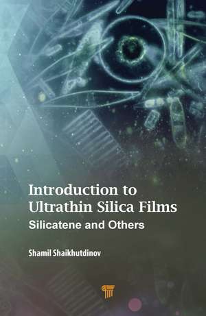 Introduction to Ultrathin Silica Films: Silicatene and Others de Shamil Shaikhutdinov