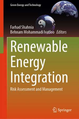 Renewable Energy Integration de Behnam Mohammadi Ivatloo