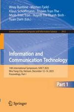 Information and Communication Technology de Wray Buntine
