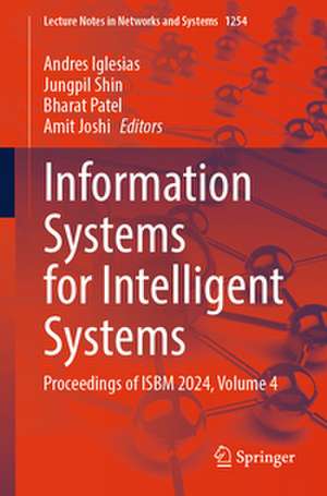 Information Systems for Intelligent Systems de Andres Iglesias