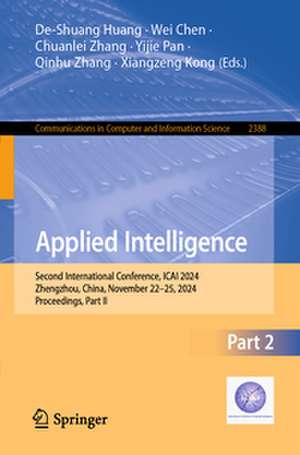 Applied Intelligence de De-Shuang Huang