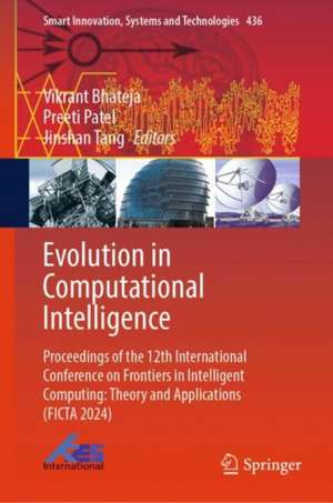 Evolution in Computational Intelligence de Vikrant Bhateja