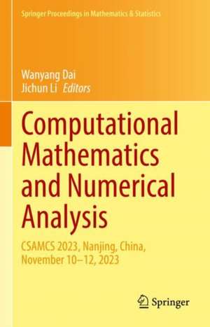 Computational Mathematics and Numerical Analysis de Wanyang Dai