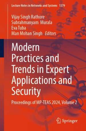 Modern Practices and Trends in Expert Applications and Security de Vijay Singh Rathore