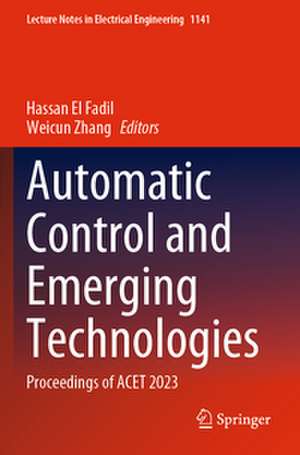 Automatic Control and Emerging Technologies