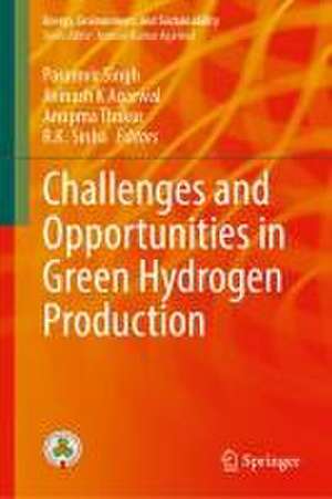 Challenges and Opportunities in Green Hydrogen Production de Paramvir Singh