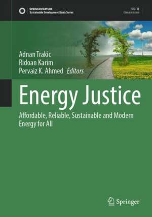 Energy Justice: Affordable, Reliable, Sustainable and Modern Energy for All de Adnan Trakic