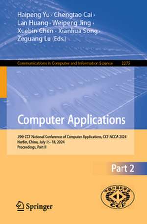 Computer Applications de Chengtao Cai