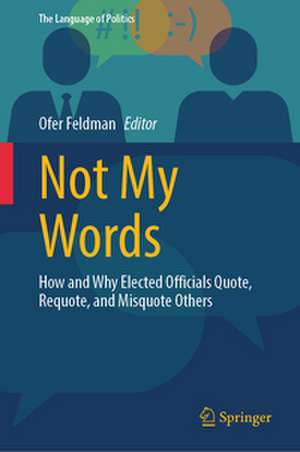 Not My Words de Ofer Feldman
