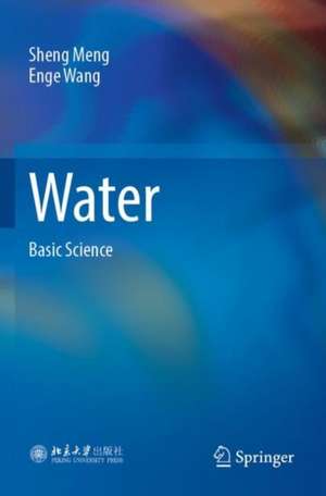Water: Basic Science de Sheng Meng