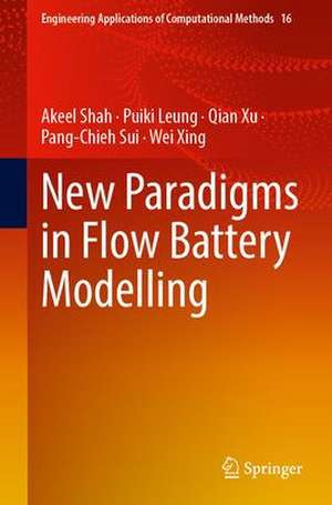 New Paradigms in Flow Battery Modelling de Akeel A. Shah