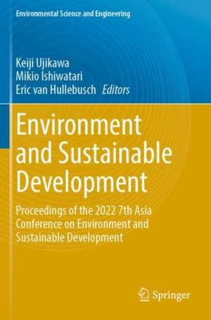 Environment and Sustainable Development de Keiji Ujikawa