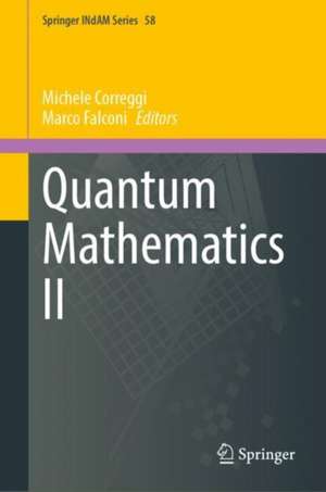 Quantum Mathematics II de Michele Correggi