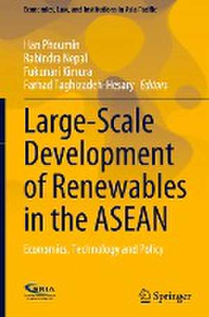 Large-Scale Development of Renewables in the ASEAN: Economics, Technology and Policy de Han Phoumin