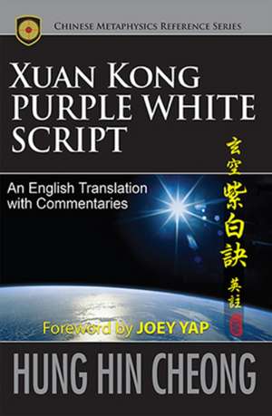 Xuan Kong Purple White Script de Hung Hin Cheong