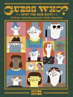 Guess Who?: Spot the Bad Guy - A Brain-Twisting Game for Little Detectives de Viction Workshop