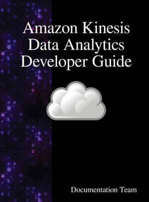 Amazon Kinesis Data Analytics Developer Guide de Documentation Team