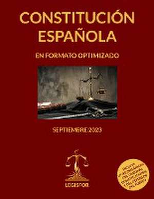 Constitución Española en formato optimizado de Gabinete Jurídico Legisfor