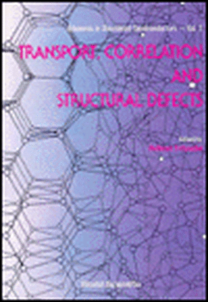 Transport, Correlation and Structural Defects de Hellmut Fritzsche