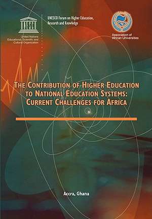 The Contribution of Higher Education to National Educational Systems de Pascal Hoba