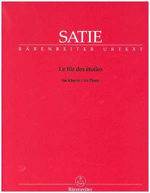 Le fils des étoiles für Klavier de Erik Satie